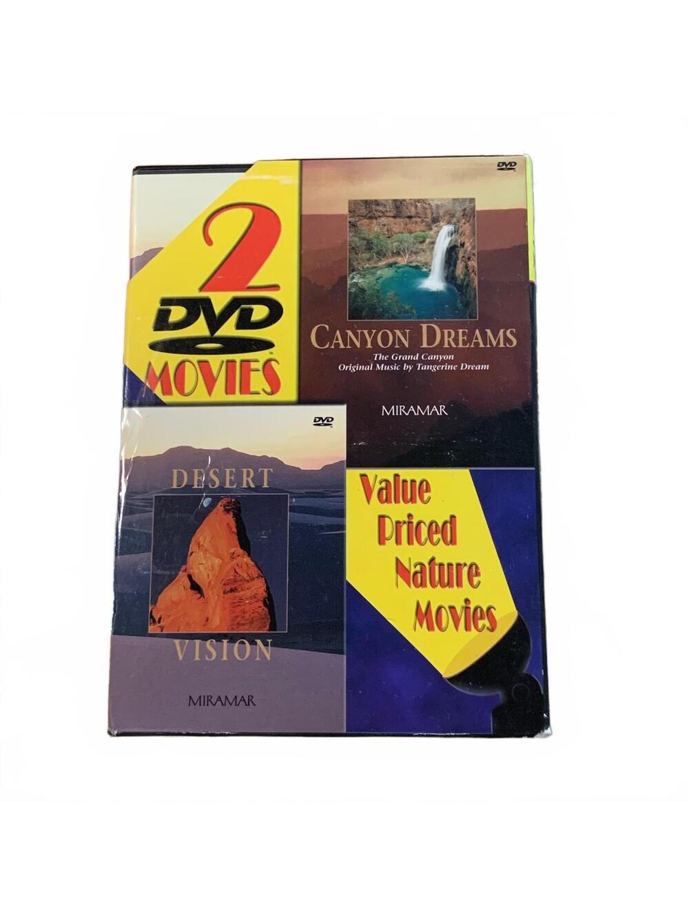Canyon Dreams Grand Canyon + Desert Vision 2 DVD Set Miramar Nature NR